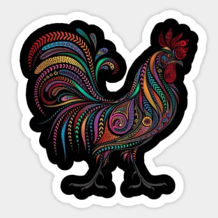 Rooster Sticker